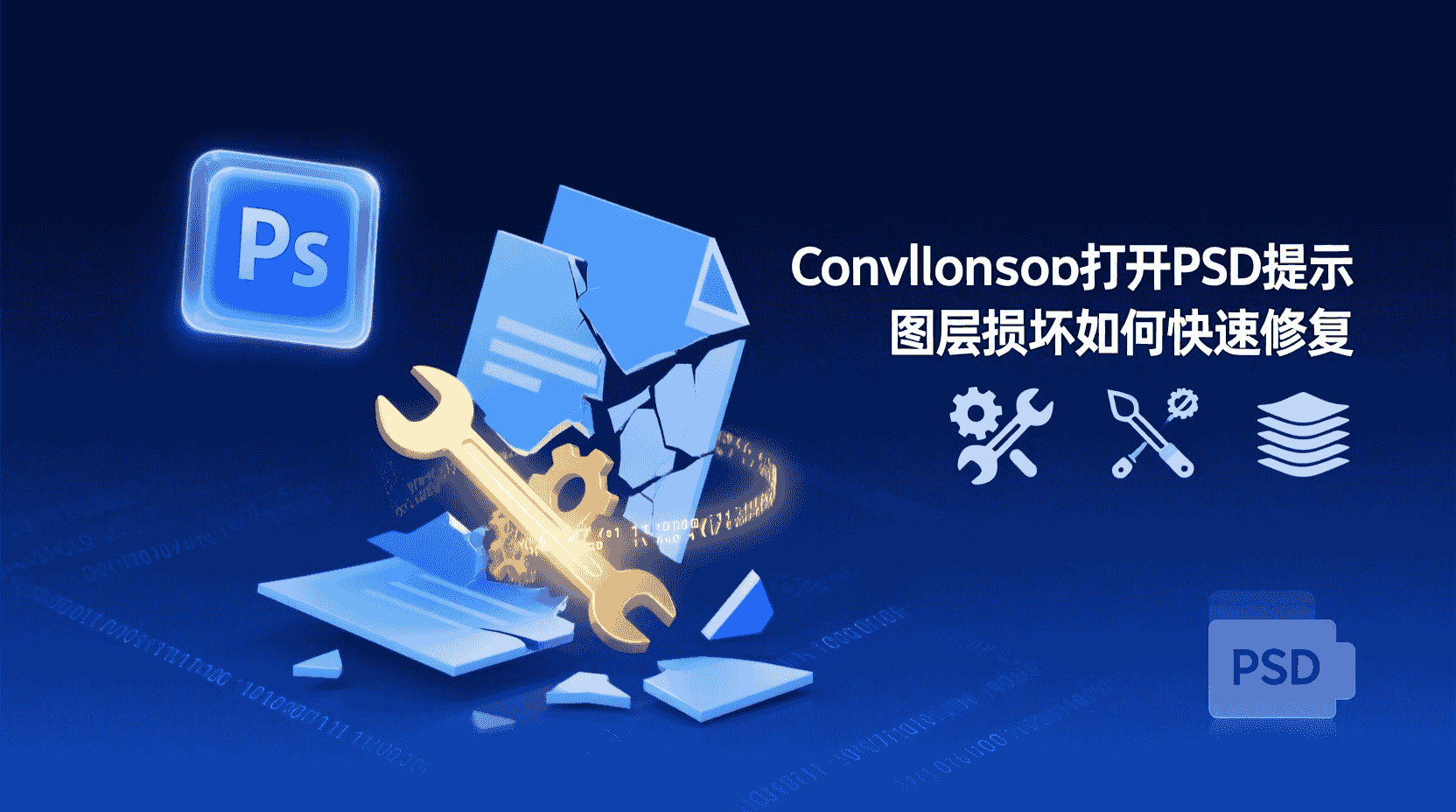 Photoshop图层损坏怎么修复, PSD文件无法读取如何恢复, Photoshop提示图层数据丢失怎么办, 使用生成器导出合并图层是否安全, PSD修复工具哪个更稳定, Photoshop打开大型PSD卡死后如何找回图层, 怎么判断PSD文件是否彻底损坏, 修复PSD前是否需要先另存为TIFF备份